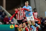 Sunderland jugó su primer partido del año ante el City.
