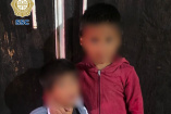 Los menores, de 6 y 4 años de edad, permanecieron bajo resguardo mientras se localizaba a sus padres o tutores.