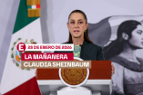 Mañanera de Sheinbaum hoy 28 de enero de 2026