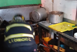 Explosión de olla exprés.