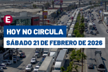 Hoy No Circula del 21 de febrero del 2026.