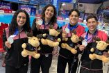 En el primer día de entrega de medallas de la Copa Mundial en Montreal, México se colgó la plata en sincronizados mixtos.