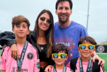 La familia Messi celebró el éxito de Ciro.