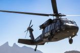 El Black Hawk aterriza en el Nuevo Cuartel General de la Nueva Fuerza Civil