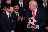 Donald Trump y el captain del Inter Miami, Lionel Messi.