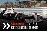 El primer monoplaza de Sergio Pérez en la F1 estará en la F1 Exhibition en México.