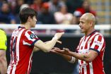 Armando González y Chicharito Hernández compartieron la delantera de Chivas durante 2025.