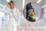Miss Jamaica recibe el alta a cuatro meses del accidente en Miss Universe