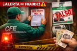 CFE alerta por fraude
