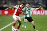 Álvaro Fidalgo y el Betis fueron eliminados de la Europa League.
