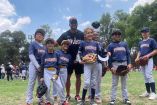Xander Bogaerts convivió con peloteritos de la Liga Olmeca.