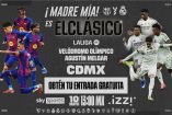 El juego entre Barcelona y Real Madrid será transmitido en pantalla gigante.