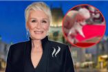 Glenn Close hace historia con su perro Pip al dejar sus huellas en el Teatro Chino de Hollywood;