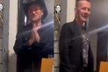 La banda irlandesa entró a la casa para poder salir al balcón
