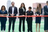 En la reinauguración del Hilton