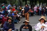 Maestros de la CNTE realizan bloqueo en CDMX