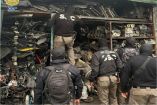 Los cuatro inmuebles fueron sellados y se encuentran bajo resguardo policial, en tanto lo asegurado quedó a disposición del agente del Ministerio Público