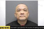 Kenneth Law podría enfrentar entre 10 y 20 años de prisión tras aceptar cargos por ayuda al suicidio.
