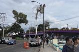 Uno de los puntos donde podría ser reinstalado se ubica debajo del puente de Acoxpa