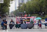 La CNTE se planta en Reforma