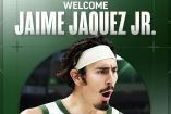 Jaime Jáquez fue presentado como jugador de los Bucks de Milwaukee