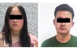 Caen tres presuntos extorsionadores y violadores en la GAM. Entre los detenidos está Dulce Anahí "N", vinculada al cobro de piso a comerciantes.