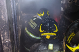 En la alcaldía Iztacalco una persona perdió la vida tras un incendio en un domicilio y en Venustiano Carranza lograron rescatar con vida a un hombre que quedó atorado.