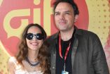 Bárbara Mori y Billy Rovzar, en el Festival Internacional de Cine de Guanajuato.