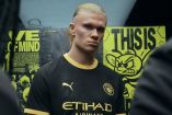 Manchester City presentó su nueva camiseta de visitante