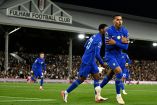 Morgan Rogers celebra después de marcar el segundo tanto del Chelsea, con el que retomaron la ventaja ante el Fullham.