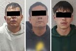 Los policías lograron la detención de los hombres de 19, 27 y 42 años
