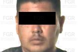 Francisco Javier “N”, detenido durante un cateo efectuado en un inmueble de la colonia Doctores, donde se localizaron drogas, armas de fuego y dinero