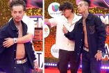 Natanael Cano junto a Gabito Ballesteros en Premios Juventud