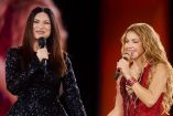 Shakira y Laura Pausini compartieron escenario en el primer concierto de la colombiana en Madrid