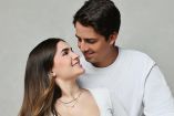 Karen Barrera y Daniel “El Travieso” en sesión de fotos de su embarazo.