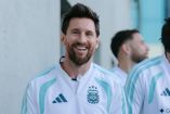 Messi vivió su último entrenamiento con Argentina