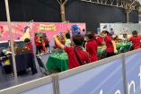En su espacio infantil, la FIL Monterrey apostó nuevamente por la línea de la sostenibilidad.