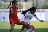 Selección mexicana femenil ante España en el mundial sub-17.