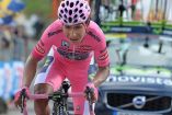 Nairo mantiene puesto el suéter rosa en el Giro de Italia
