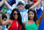 Argentina e Irán, con su belleza en el Mundial (AP)