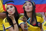 La belleza colombiana que se dio cita en el Arena Pantanal (Reuters)