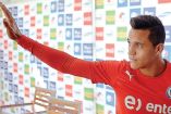 Alexis Sánchez, del Barcelona, fue claro en conferencia de prensa.  Foto: AP