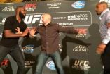 Jon Jones y Daniel Cormier le pusieron emoción a la presentación de su pelea (Especial)