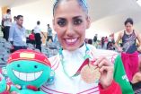 Nuria Diosdado ‘sincroniza’ oro para México (Foto tomada de @CONADE)