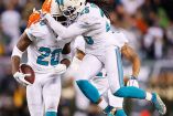 Los Delfines de Miami mantuvieron intactas sus esperanzas de avanzar a la postemporada al remontar y llevarse la victoria ante Jets