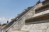 Aspecto de la zona arqueológica de Cholula, donde este domingo se realizará la Gran Ceremonia Solar