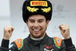 “Checo” liberó algo de presión esta temporada con el mejor resultado del equipo. (EFE)