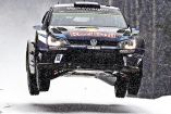 Sébastien Ogier tomó el control del Rally Suecia desde el inicio. Foto: AFP  