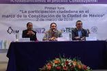 Durante el primer Foro “La participación Ciudadana en el marco de la Constitución de la Ciudad de México” se  presentaron propuestas por parte de Organizaciones de la sociedad civil y ciudadanía en general.