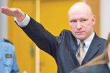 Breivik tiene tres celdas, una donde vive, otra para estudiar y una tercera para hacer ejercicio, con tele, una computadora —sin internet—y una consola de videojuegos. Foto: AFP